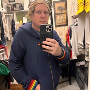 Aviator Nation unisex hoodie blue